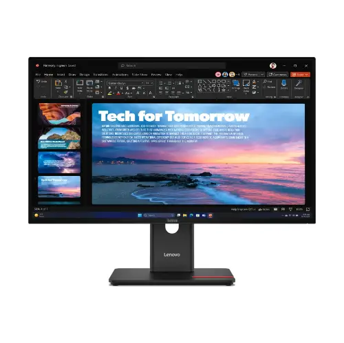 Picture of Lenovo ThinkVision T27QD-40 (27")2K QHD HDMI/DP/USB-C/DOC