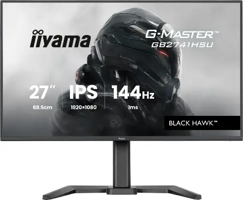 Picture of 68,6 cm/27? (1920×1080) iiyama GB2741HSU-B1 16:9 FHD Fast IPS 1 ms 144 Hz HDMI DisplayPort VESA 100×100 Black