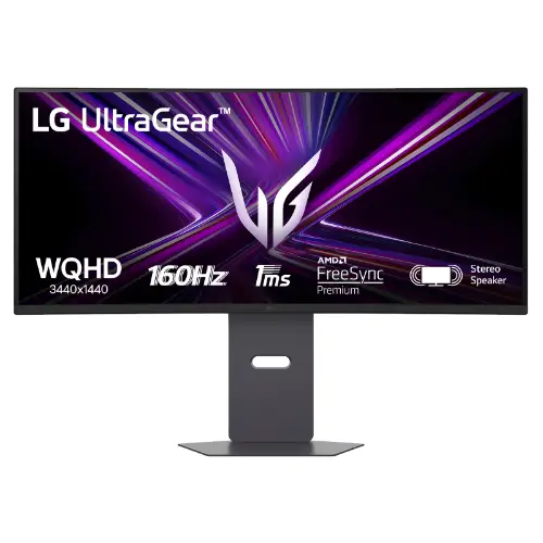 Picture of 86,4 cm/34" (3440×1440) LG UltraGear 34G600A-B 21:9 VA 1 ms (MBR) 160 Hz HDMI ×2 DisplayPort FreeSync Premium HDR10 Black