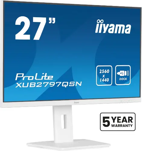 Picture of IIYAMA 68.5cm (27") XUB2797QSN-W2 16:9 HDMI+DP+USB-C