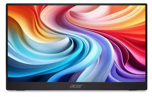 Picture of 39,6cm/15,6" (1920x1080) Acer PM161QB1bmiuux 16:9 IPS 4ms 60Hz Mini-HDMI 2xUSB-C Audio Speaker VESA Black