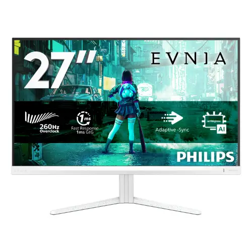 Picture of 27M2N3201PL-00 gaming monitor 27-inch Full HD Fast IPS 260 Hz 1 ms HDR10 Adaptive Sync white