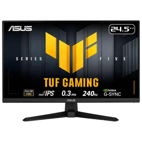 Picture of ASUS TUF VG259QM5A 62,2cm (24,5") FHD IPS Gaming Monitor 16:9 HDMI/DP 240Hz 0,3ms Sync