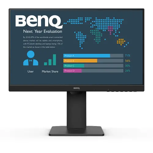 Picture of 60,5cm/23.8" (1920x1080) BenQ BL2486TC 16:9 IPS 5ms 100Hz HDMI DisplayPort USB-C VESA Speaker Black