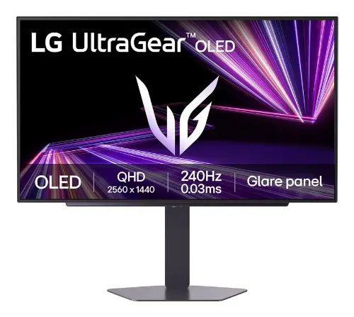 Picture of 67,3cm/26,5" (2560×1440) LG UltraGear 27GX704A-B 16:9 OLED 0,03ms 240Hz HDMI 2.1×2 DisplayPort 1.4 USB Hub VESA Black
