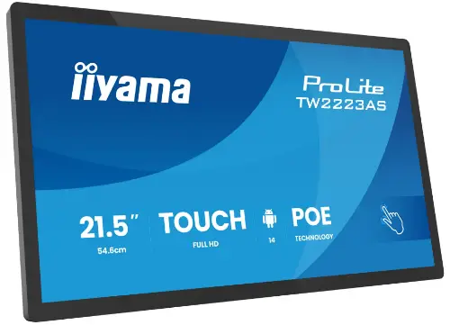 Picture of iiyama55.0cm (21,5") TW2223AS-B3P 16:9 M-Touch USBC Android