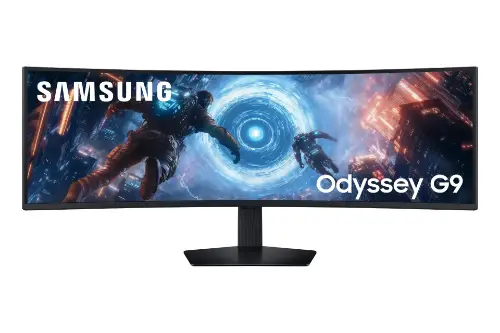 Picture of 124,5cm/49" (5120x1440) Samsung ViewFinity G9 G91F 32:9 DQHD VA 5ms 120Hz DisplayPort HDMI USB-C VESA HDR Black