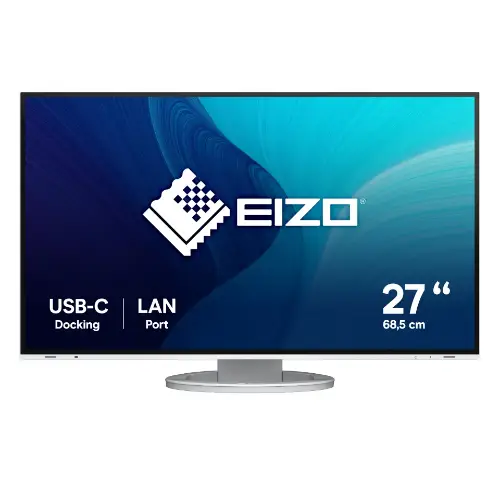 Picture of EIZO 68.0cm (27") EV2795-WT 16:9 HDMI+DP+USB-C IPS wt.