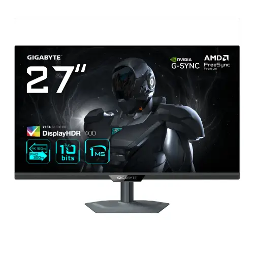 Picture of GigaByte G27U (68.5 cm (27 Zoll), schwarz, UltraHD/4K, SS-IPS, Dual Mode 160/320 HZ, 160Hz Panel)