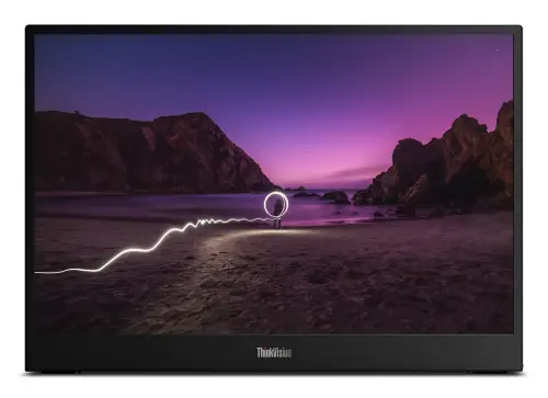 Picture of 40,6 cm (16") 1920 x 1200 Pixel Lenovo 64BFUAT1WL 16:10 WUXGA IPS 8 ms 60 Hz DisplayPort HDMI DVI