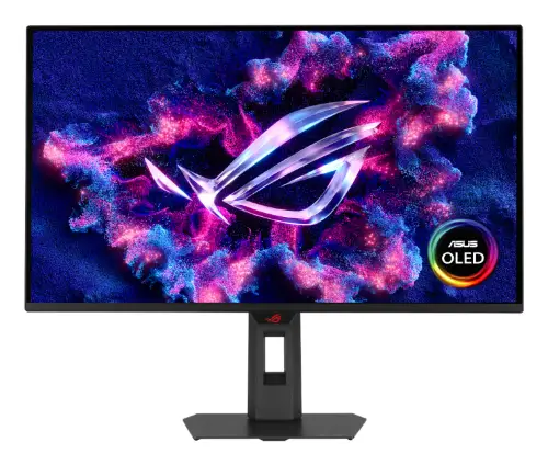 Picture of 67,3 cm (26.5") 2560 x 1440 Pixel ASUS 90LM0C80-B03171 16:9 Wide Quad HD OLED 0,03 ms 240 Hz HDR DisplayPort HDMI Pivot Height VESA