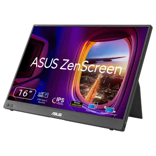 Picture of 40,6 cm (16") 1920 x 1200 Pixel ASUS 90LM0CB1-B01N71 16:10 WUXGA IPS 5 ms 75 Hz HDMI