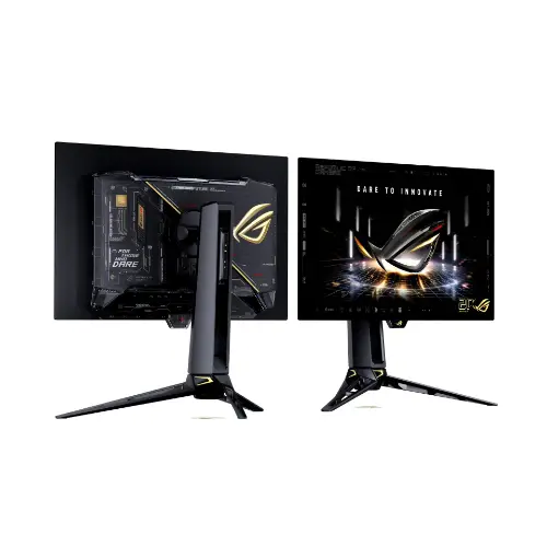 Picture of 67,3 cm (26.5") 2560 x 1440 Pixel ASUS 90LM0CF0-B02971 16:9 Wide Quad HD WOLED 0,02 ms 540 Hz HDR DisplayPort HDMI USB-Hub Pivot Height VESA