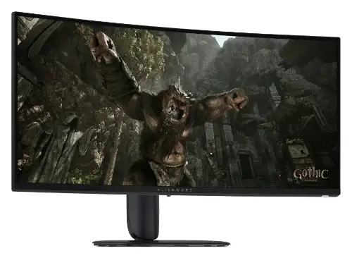 Picture of 86,4 cm (34") 3440 x 1440 Pixel DELL GAME-AW3426DWM 21:9 4K Ultra HD VA 1 ms 240 Hz HDR DisplayPort HDMI USB-Hub Pivot Height VESA