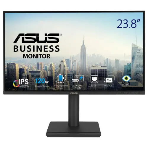 Picture of ASUS Business BE249CGN Full HD Monitor 60,5 cm (24") Schwarz