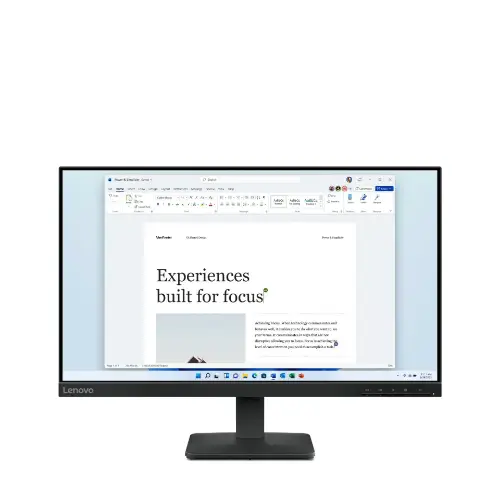 Picture of Lenovo L24-4e - Office Monitor - IPS Panel, 100Hz