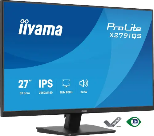 Picture of IIYAMA 68.6cm (27") X2791QS-B1 16:9 HDMI+DP IPS