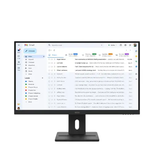 Picture of 68,6cm/27" (1920x1080) Lenovo ThinkVision E27-40 16:9 FHD IPS 4ms 100Hz VGA HDMI DisplayPort VESA Speaker Black