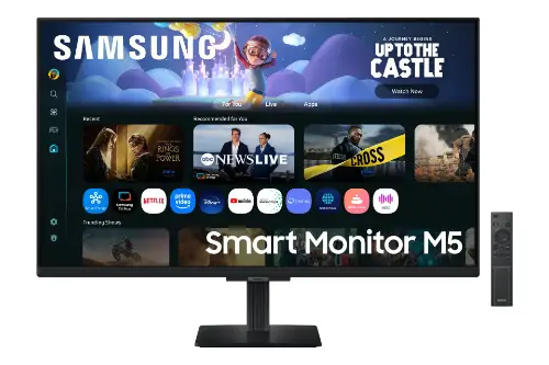 Picture of 81,3 cm (32") 1920 x 1080 Pixel SAMSUNG LS32FM500EUXEN 16:9 Full HD VA 4 ms 60 Hz HDR HDMI USB-Hub VESA Speaker