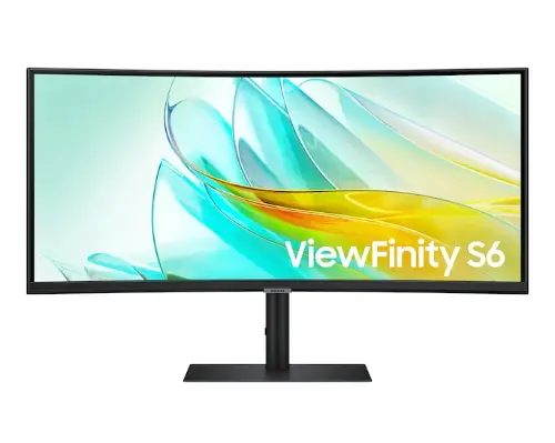 Picture of 86,4 cm (34") 3440 x 1440 Pixel SAMSUNG LS34C652UEUXXE 21:9 Dual QHD 5 ms 100 Hz HDR DisplayPort HDMI USB-Hub Pivot Height VESA Speaker