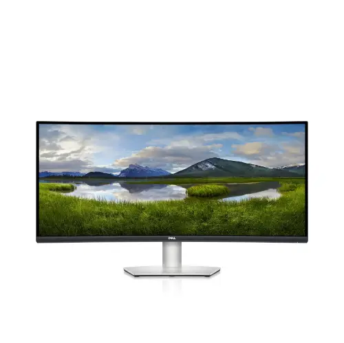 Picture of 86.42cm/34" (34401440) Dell S3423DWC 21:9 WQHD VA 4ms 100Hz 2xHDMI DP USB-C Silver/Black