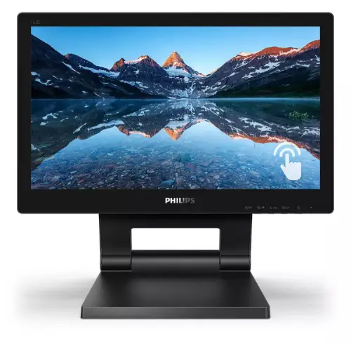 Picture of 39,6 cm (15.6") 1366 x 768 Pixel Philips 162B9T/00 16:9 HD TN 4 ms 60 Hz DisplayPort HDMI DVI USB-Hub Height VESA Speaker