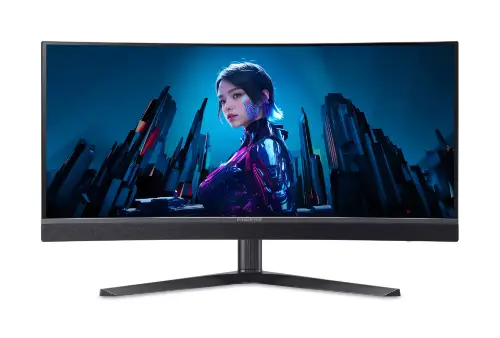 Picture of 34 3440x1440 Acer UM.CXXEE.105 21:9 UltraWide Quad HD OLED 0.0 360 DisplayPort HDMI Speaker