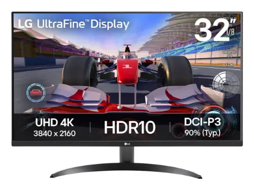 Picture of LG 32" 32UR500K-B UHD 4K 16:9 HDMI DP HDR10 Black