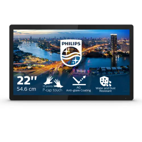 Picture of Philips B Line 222B1TFL/00 - 54.6 cm (21.5 Zoll) - 400 cd/m² - Full HD - LED - 16:9 - 1920 x 1080 Pixel