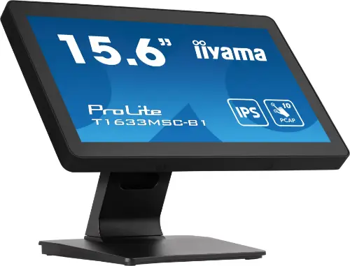 Picture of IIYAMA 39.5cm (15.6") T1633MSC-B1 16:9 M-Touch HDMI+DP+USB retail