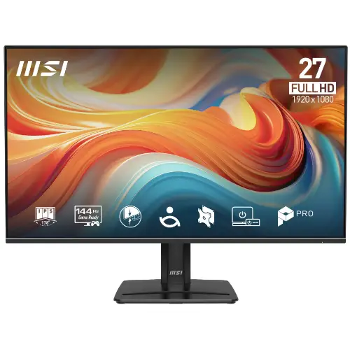 Picture of 68,6 cm (27") 1920 x 1080 Pixel MSI 9S6-3PE9CM-001 16:9 Full HD IPS 4 ms 144 Hz HDR DisplayPort HDMI VESA Speaker