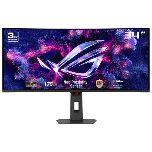 Picture of ASUS Monitor ROG Strix OLED XG34WCDG (90LM0B70-B01171) (90LM0B70B01171)